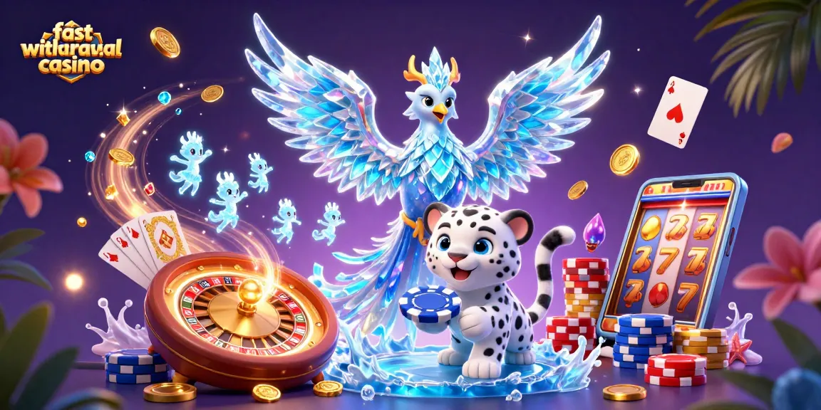 Experience the excitement at a fast withdrawal casino with dynamic characters and dazzling game elements.